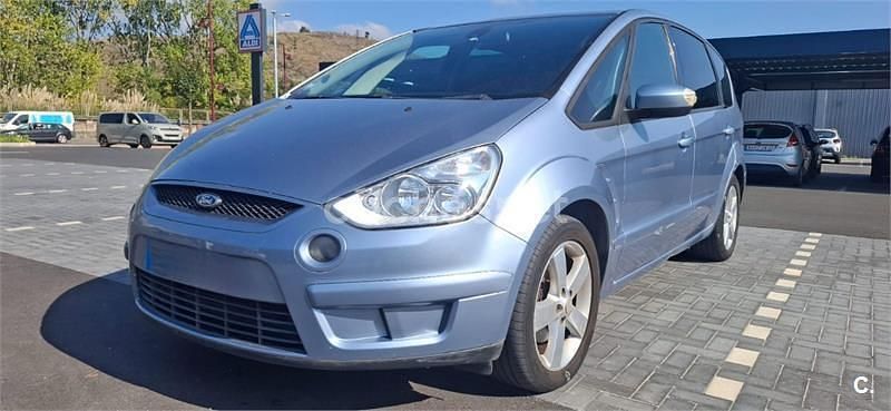 Gris / plata Usado 2007 Ford S-MAX Titanium Monovolumen | 5100 € (Precio justo) - Imagen 1/4
