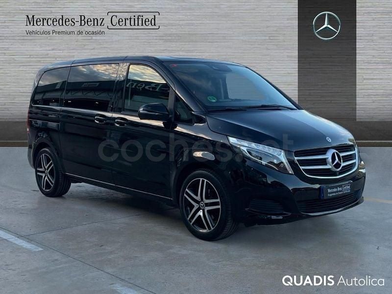 Usado Mercedes V220 Avantgarde 163 CV (119 kW) 2019 Negro Monovolumen