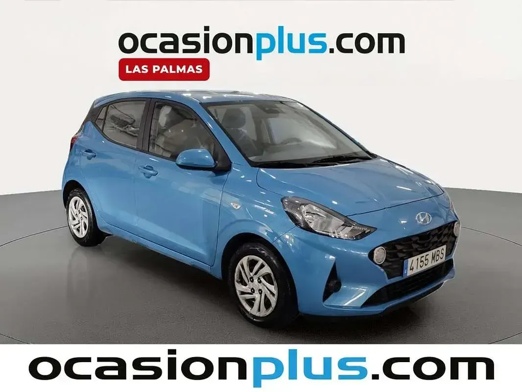 Usado Hyundai i10 84 CV (61 kW) 2022 Azul Utilitario
