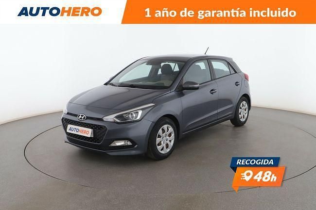 Gris Usado 2018 Hyundai i20 Berlina | 10.799 € (Precio justo) - Imagen 1/3