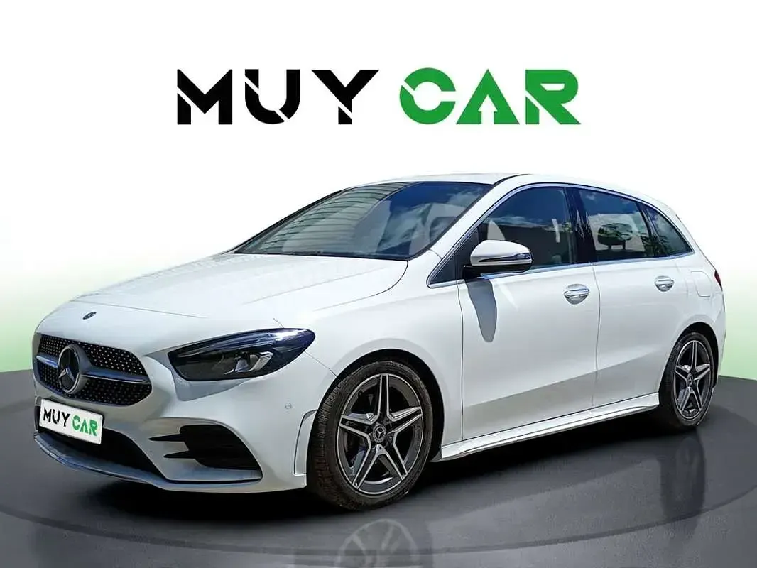 Usado Mercedes B200 150 CV (110 kW) 2020 Blanco Monovolumen