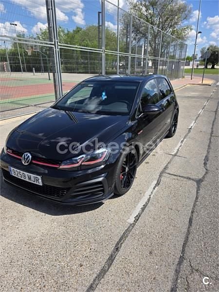 Usado VW Golf VII GTI 245 CV (180 kW) 2018 Negro Berlina