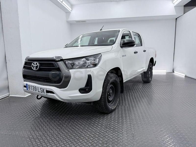 Usado Toyota HiLux 150 CV (110 kW) 2021 Blanco Pickup/Camioneta