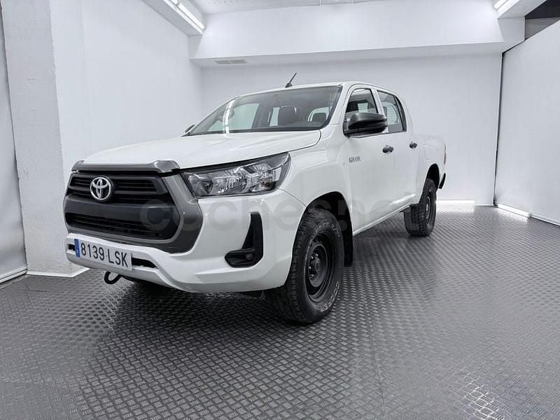 Usado Toyota HiLux Plus 150 CV (110 kW) 2021 Blanco Pickup/Camioneta
