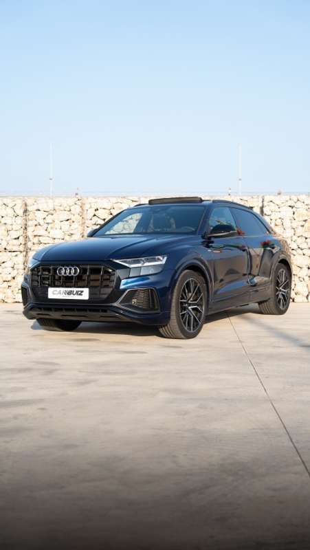 Azul Usado 2020 Audi Q8 S-Line SUV | 59.990 € (Super precio) - Imagen 1/4