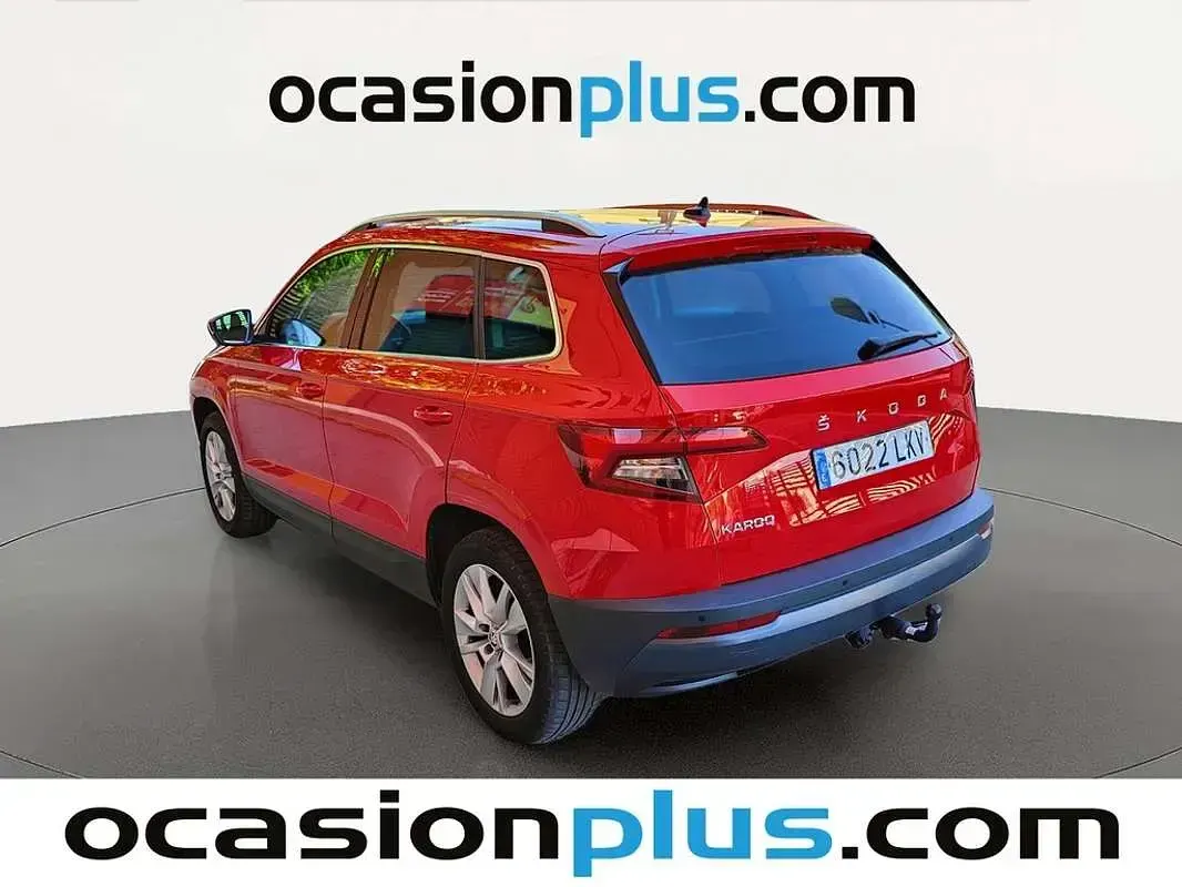 Usado Skoda Karoq Ambition 150 CV (110 kW) 2020 Rojo SUV