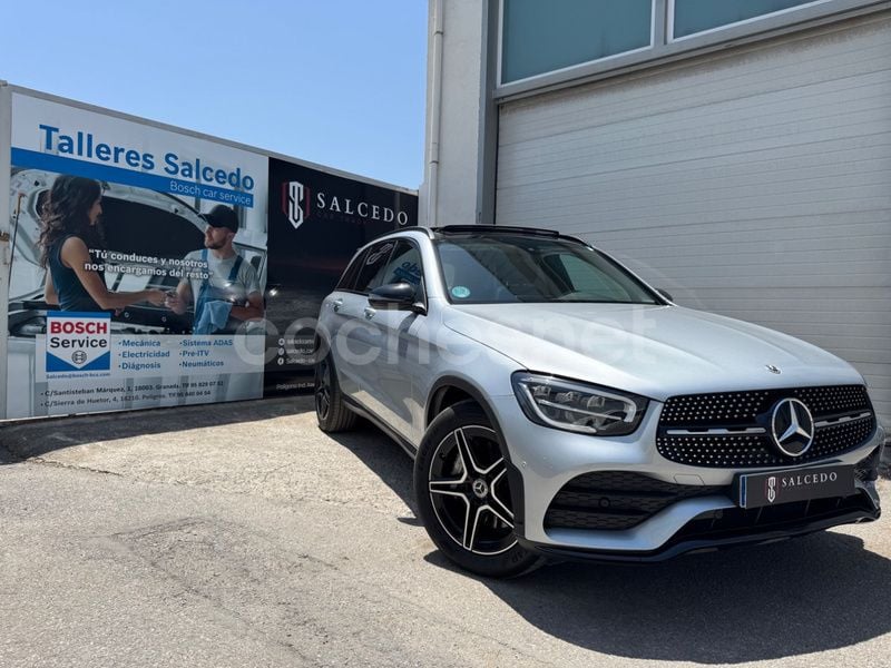 Gris / plata Usado 2022 Mercedes GLC300 SUV | 40.990 € (Super precio) - Imagen 1/4