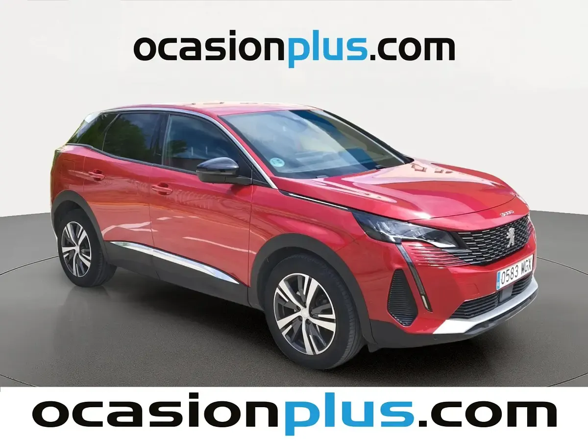Usado Peugeot 3008 Allure 131 CV (96 kW) 2023 Rojo SUV