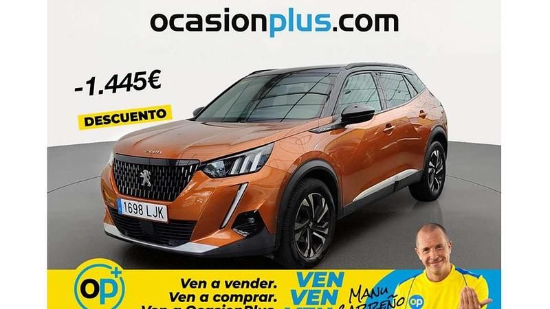 Usado Peugeot 2008 GT-line 131 CV (96 kW) 2020 Naranja SUV