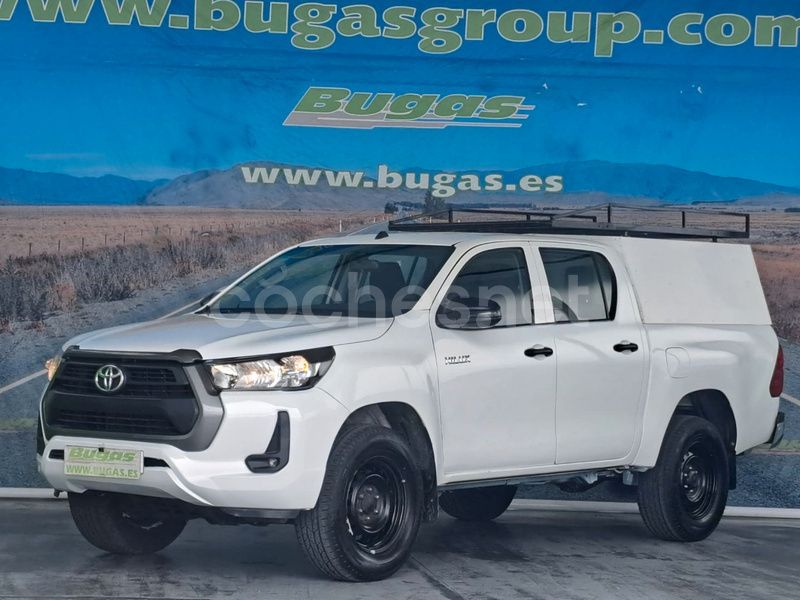Blanco Usado 2021 Toyota HiLux Plus Recogida | 27.000 € (Buen precio) - Imagen 1/4