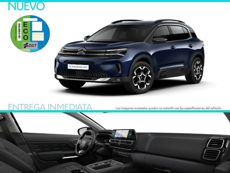 Azul Nuevo 2024 Citroën C5 Aircross SUV | 29.337 € (Precio justo) - Imagen 1/4