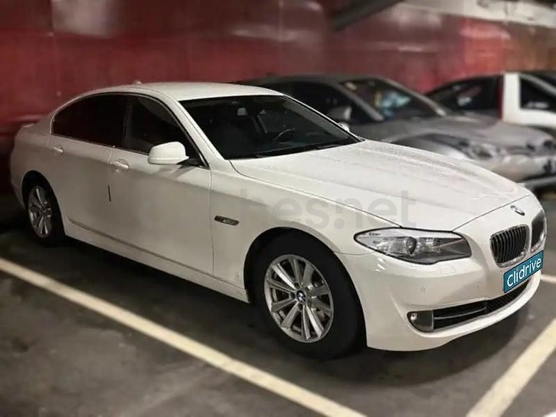 Usado BMW 520 Efficient Dynamics 184 CV (135 kW) 2013 Blanco Berlina