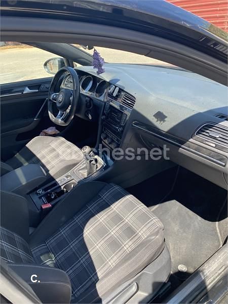 Negro Usado 2014 VW Golf VII GTD Berlina | 14.000 € (Precio justo) - Imagen 1/4