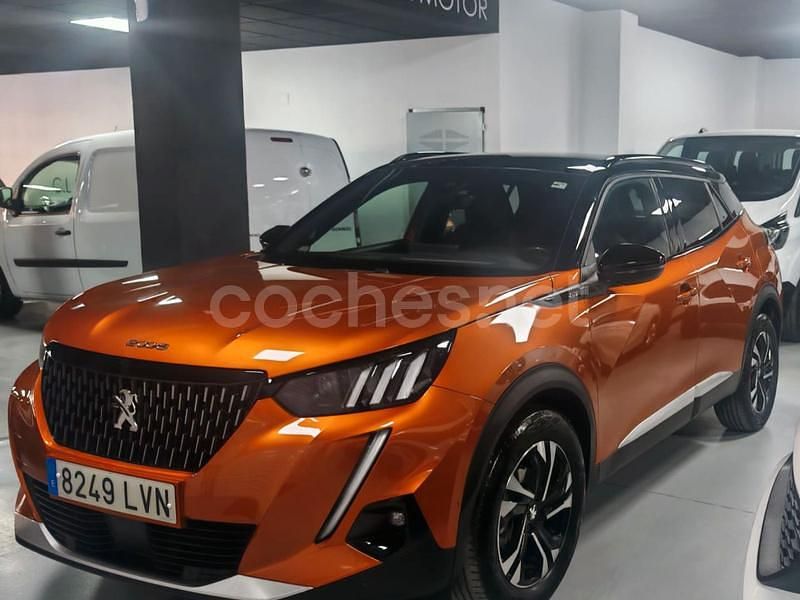 Naranja Usado 2022 Peugeot 2008 GT SUV | 17.300 € (Precio justo) - Imagen 1/4