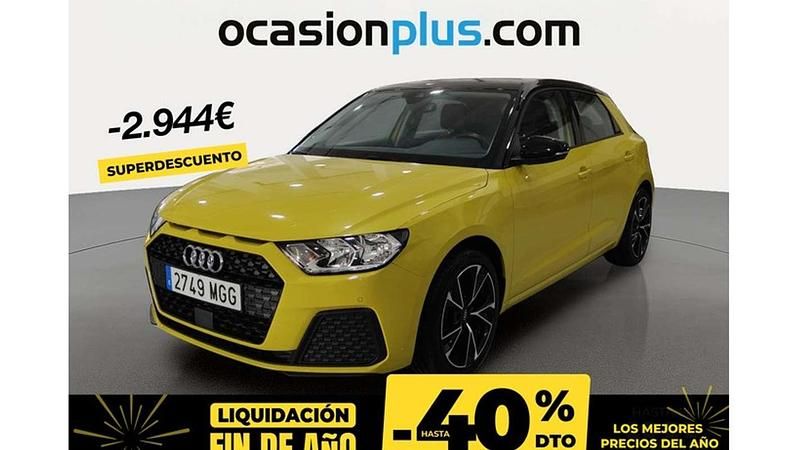 Amarillo Usado 2023 Audi A1 Sportback Utilitario | 17.446 € (Super precio) - Imagen 1/4