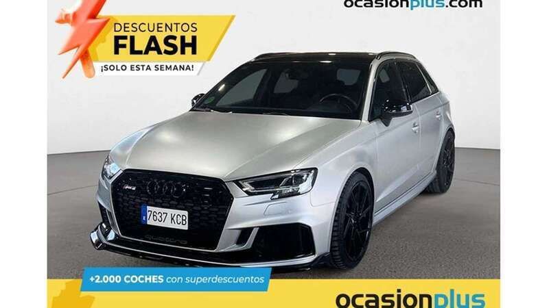 Azul Usado 2017 Audi RS3 Sportback Utilitario | 43.182 € (Precio justo) - Imagen 1/4