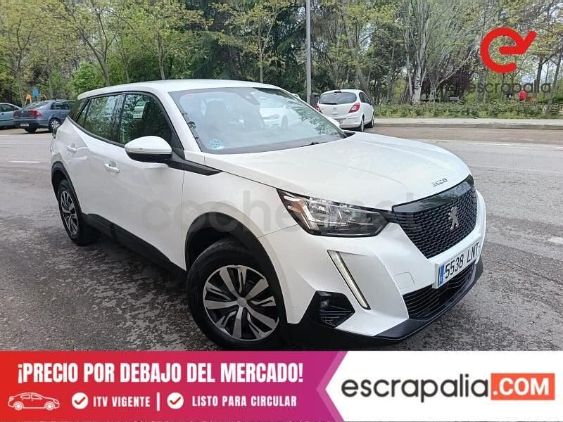 Usado Peugeot 2008 Active 110 CV (80 kW) 2021 Blanco SUV