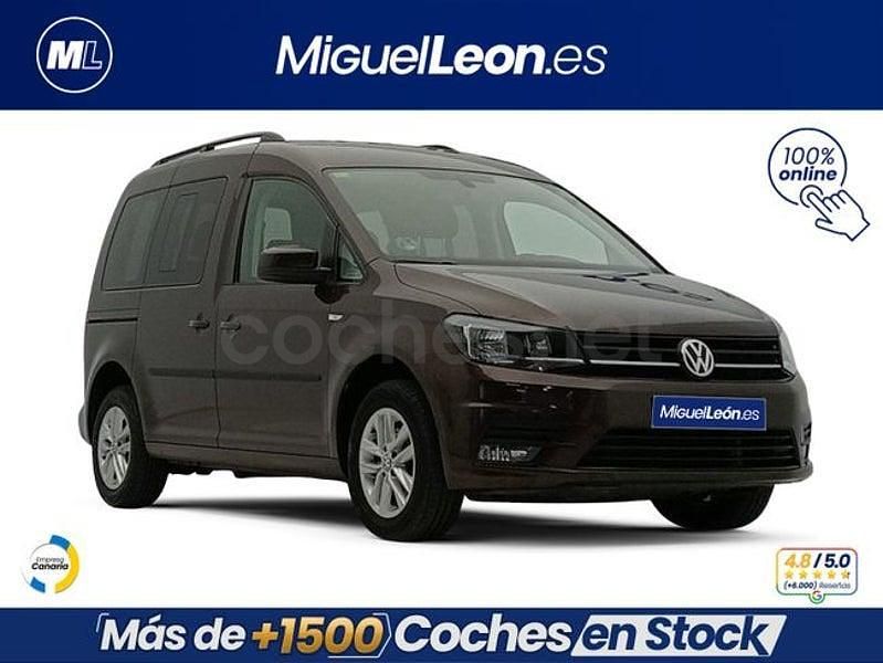 Usado VW Caddy 102 CV (75 kW) 2016 Marrón Monovolumen