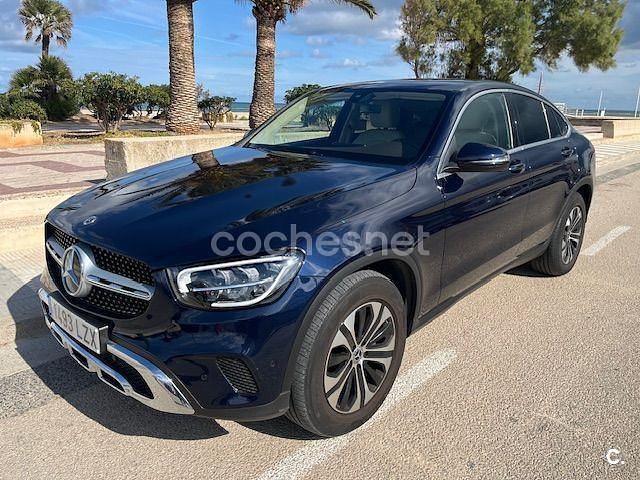 Azul Usado 2022 Mercedes GLC220 Coupe | 48.900 € (Un poco caro) - Imagen 1/4