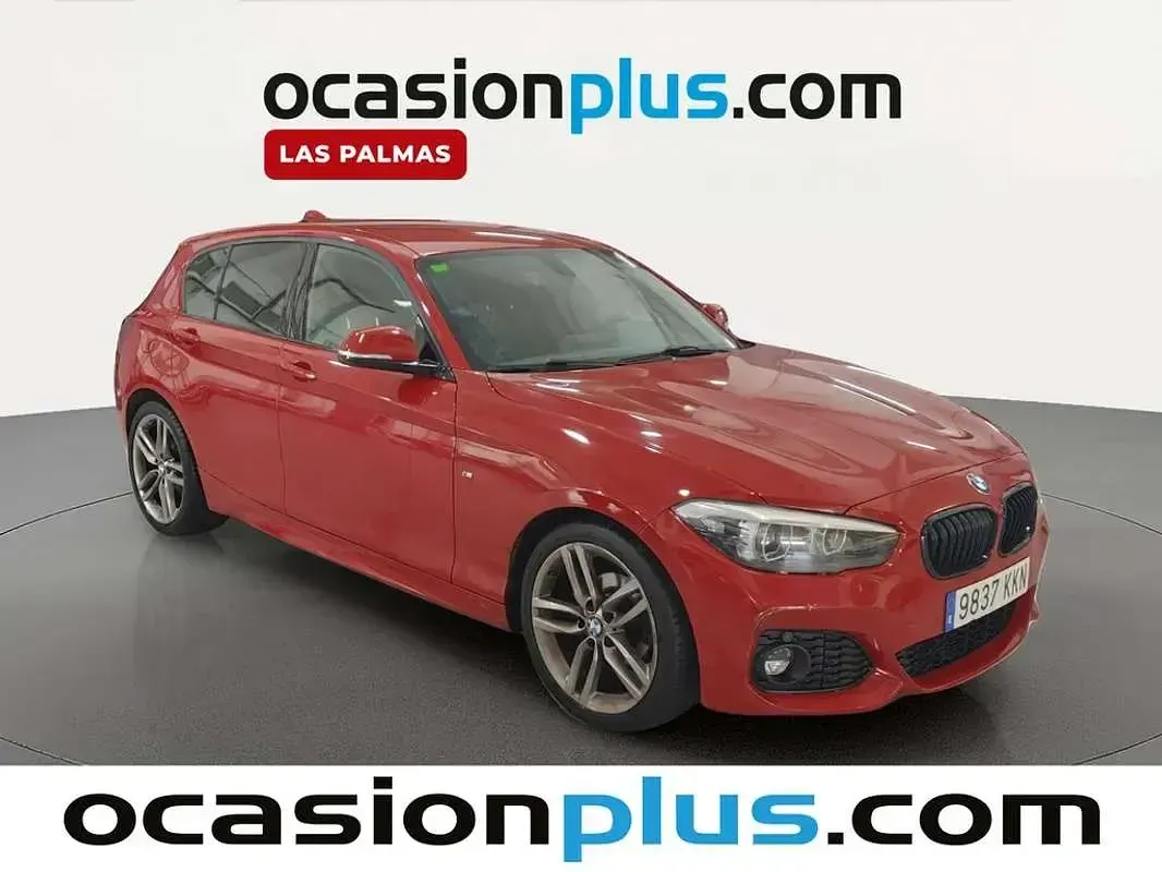 Usado BMW 116 116 CV (85 kW) 2018 Rojo Utilitario