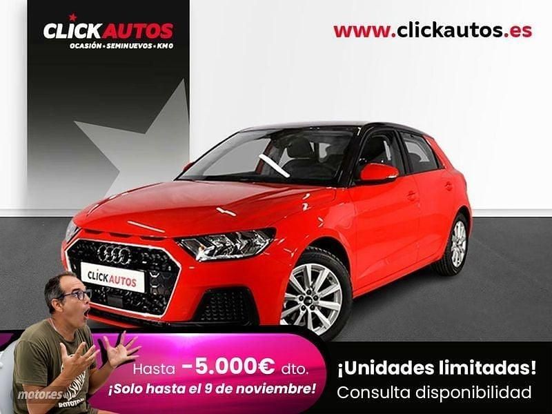 Rojo Usado 2023 Audi A1 Advanced Berlina | 19.100 € (Precio justo) - Imagen 1/4
