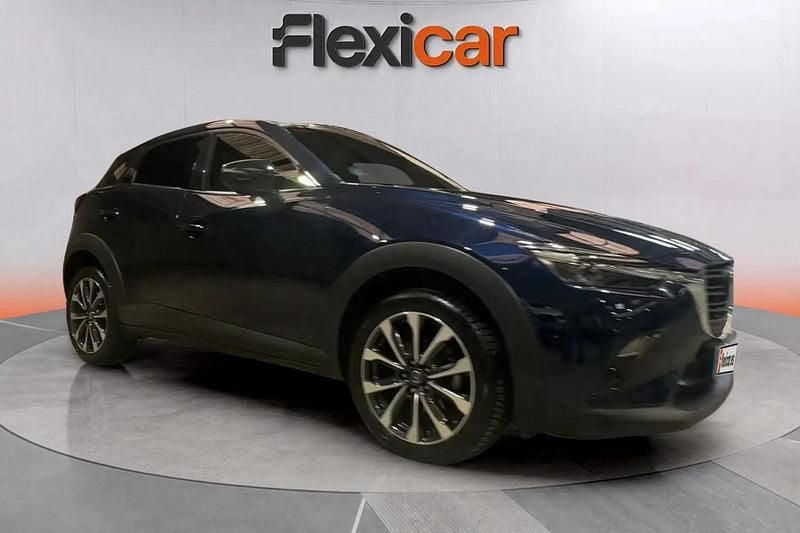Azul Usado 2021 Mazda CX-3 SUV | 17.990 € (Precio justo) - Imagen 1/4