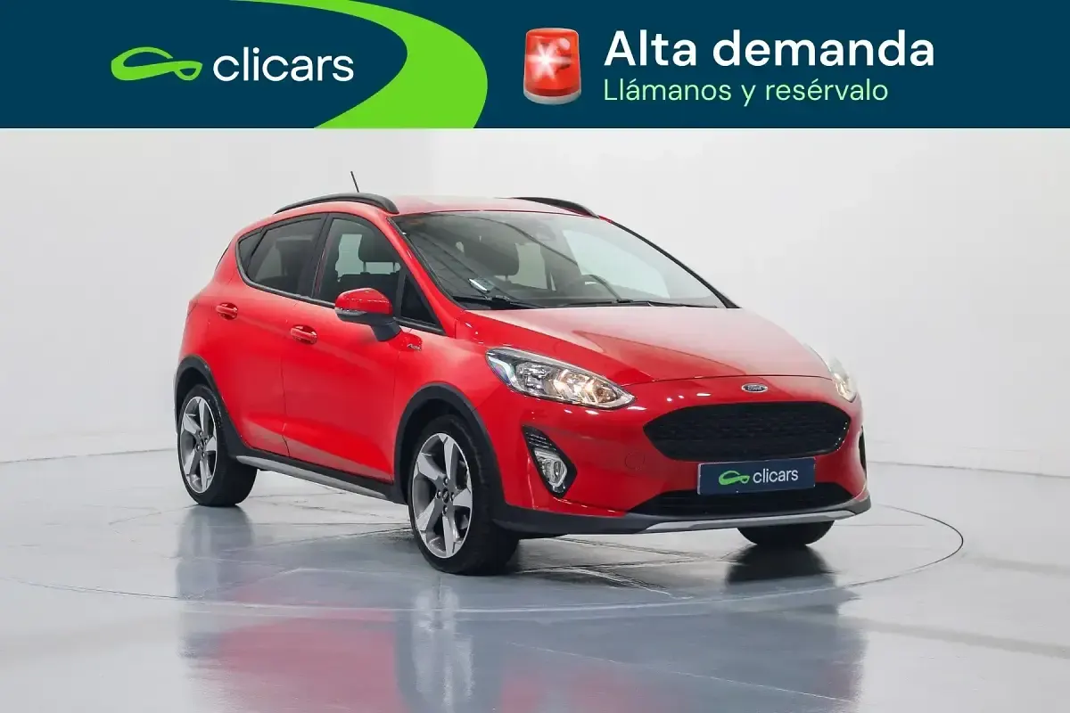 Usado Ford Fiesta Active 100 CV (73 kW) 2019 Rojo Utilitario