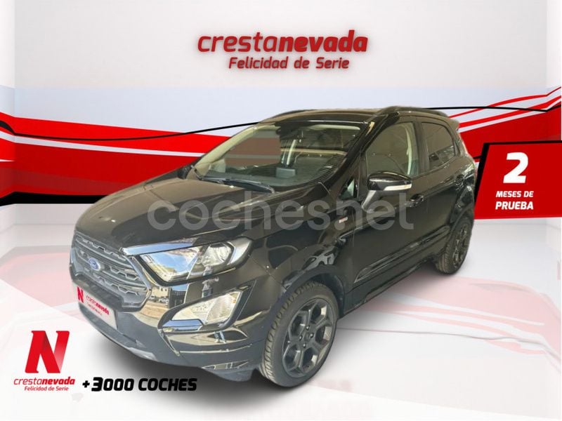 Negro Usado 2021 Ford Ecosport ST-Line SUV | 15.990 € (Precio justo) - Imagen 1/4