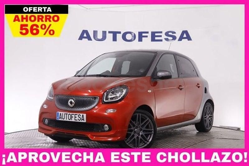 Usado Smart ForFour Passion 90 CV (66 kW) 2016 Granate Utilitario