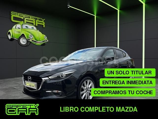 Negro Usado 2018 Mazda 3 Style Berlina | 15.399 € (Precio justo) - Imagen 1/4