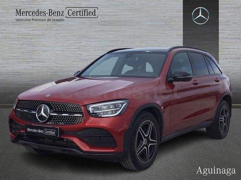 Usado Mercedes GLC220 194 CV (142 kW) 2022 Granate SUV