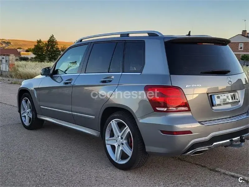 Usado Mercedes GLK350 265 CV (194 kW) 2015 Gris / plata SUV