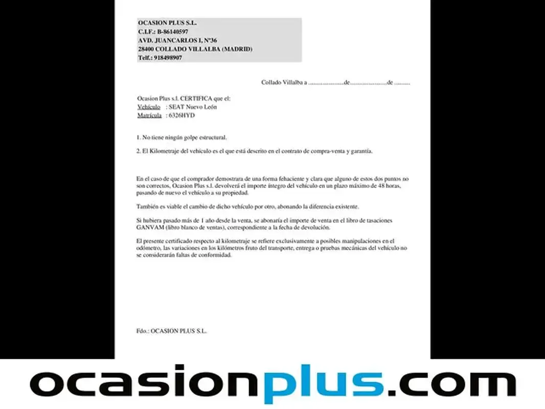 Usado Seat Leon Reference 105 CV (77 kW) 2014 Gris Utilitario