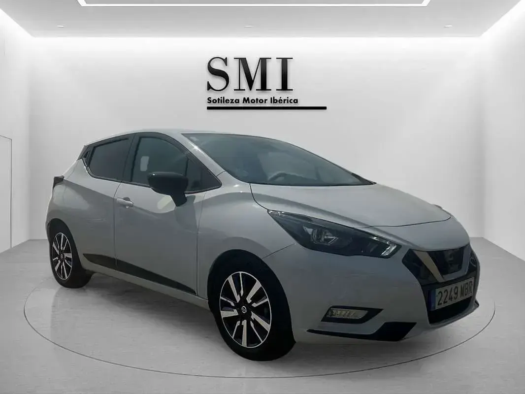Usado Nissan Micra Acenta 92 CV (67 kW) 2022 Blanco Utilitario