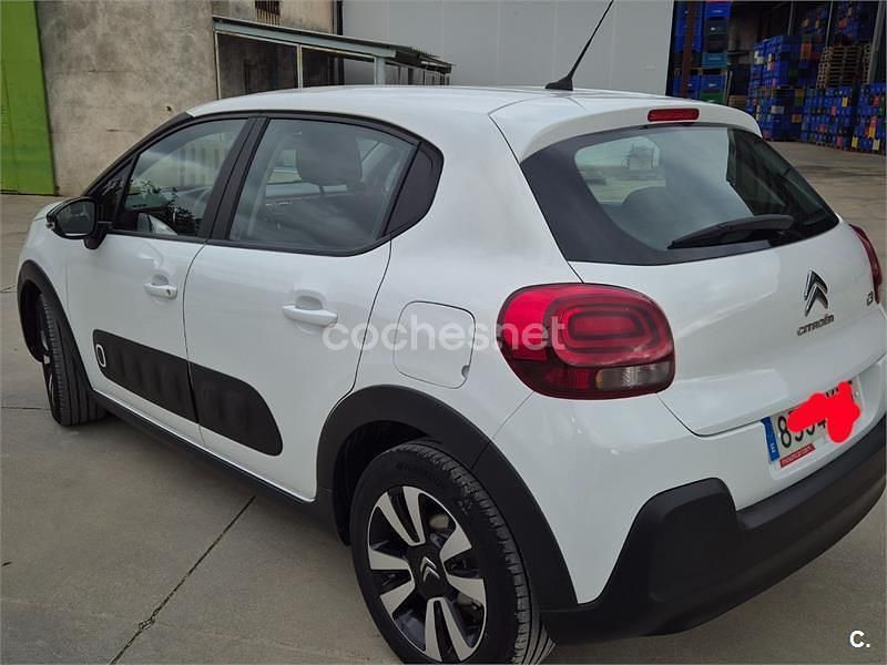 Usado Citroën C3 PureTech 82 CV (60 kW) 2019 Blanco Berlina