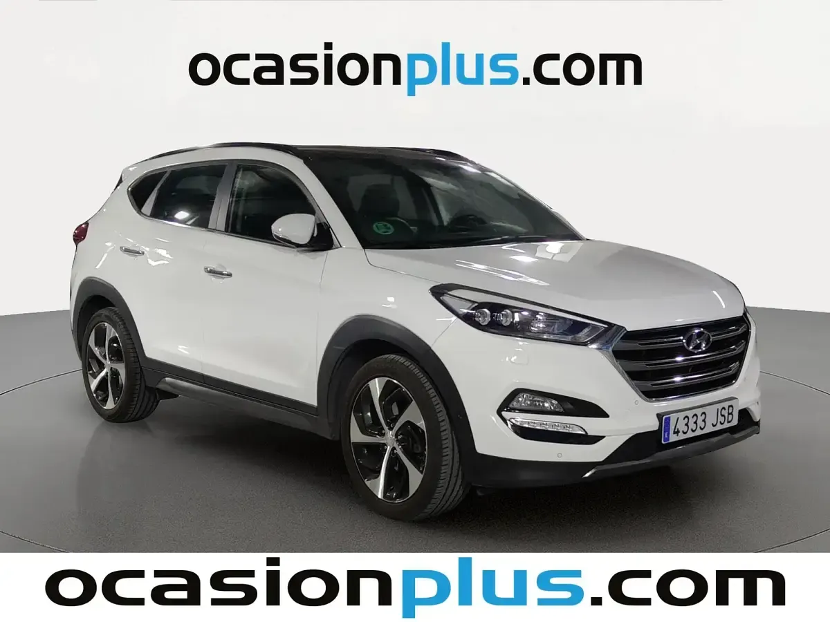 Usado Hyundai Tucson Style 141 CV (103 kW) 2016 Blanco SUV