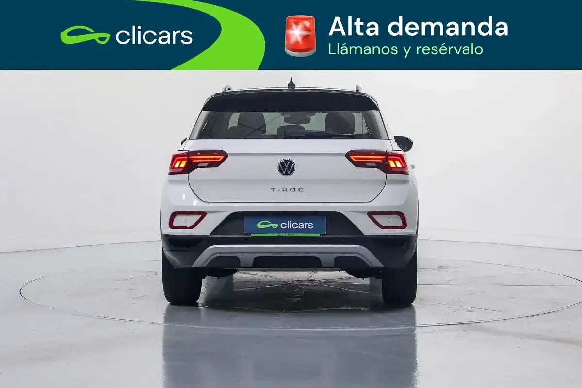 Usado VW T-Roc 150 CV (110 kW) 2023 Blanco SUV