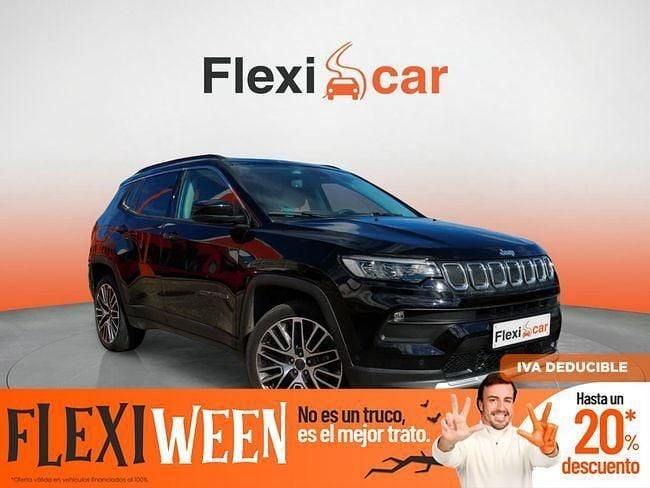Negro Usado 2022 Jeep Compass Limited SUV | 21.990 € (Precio justo) - Imagen 1/4