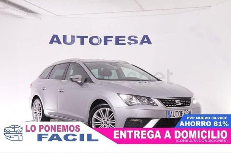Usado Seat Leon XCELLENCE 130 CV (95 kW) 2020 Gris / plata Familiar