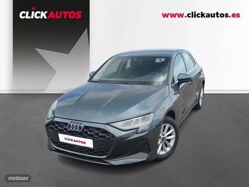 Gris Usado 2025 Audi A3 Berlina | 29.400 € (Precio justo) - Imagen 1/4