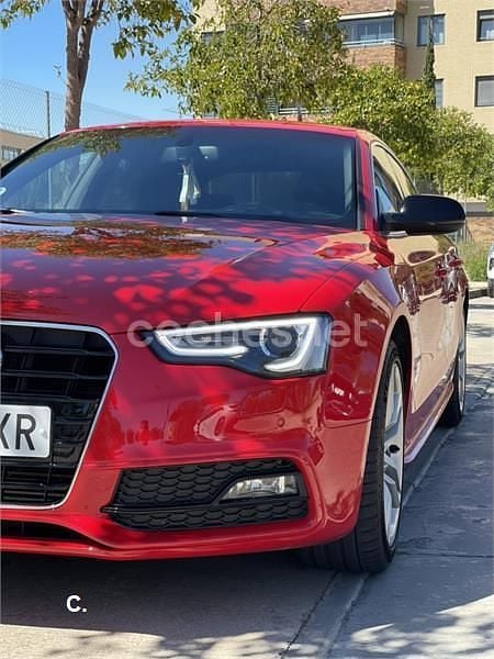 Rojo Usado 2014 Audi A5 Sportback S-Line Utilitario | 14.000 € (Precio justo) - Imagen 1/3
