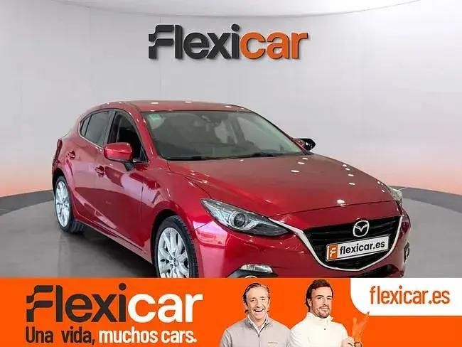 Usado Mazda 3 Luxury 150 CV (110 kW) 2017 Rojo Berlina
