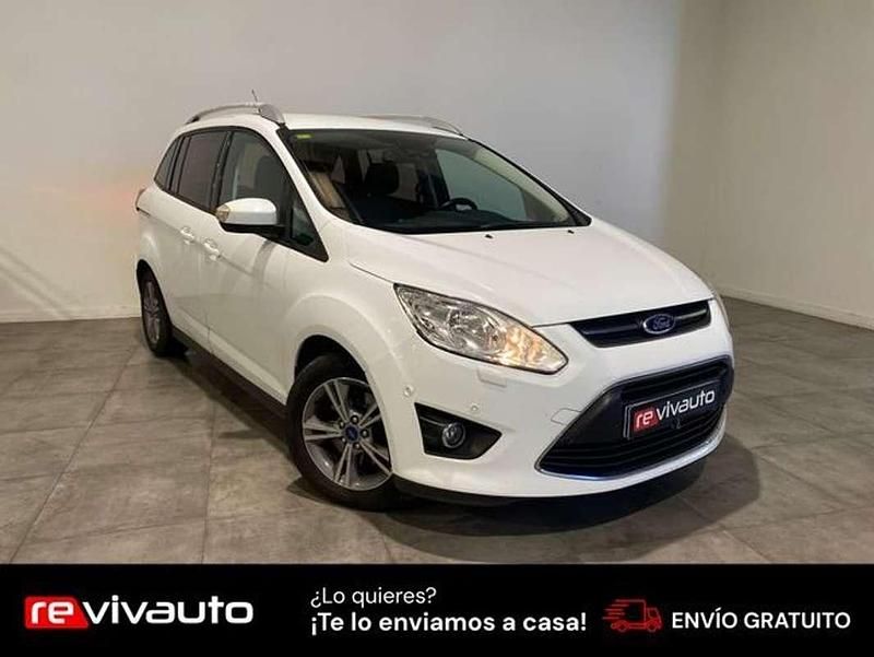Usado Ford C-MAX Trend 125 CV (91 kW) 2015 Blanco Monovolumen