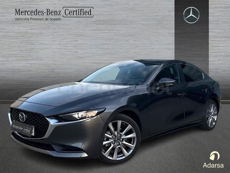 Usado Mazda 3 122 CV (89 kW) 2021 Gris / plata Berlina