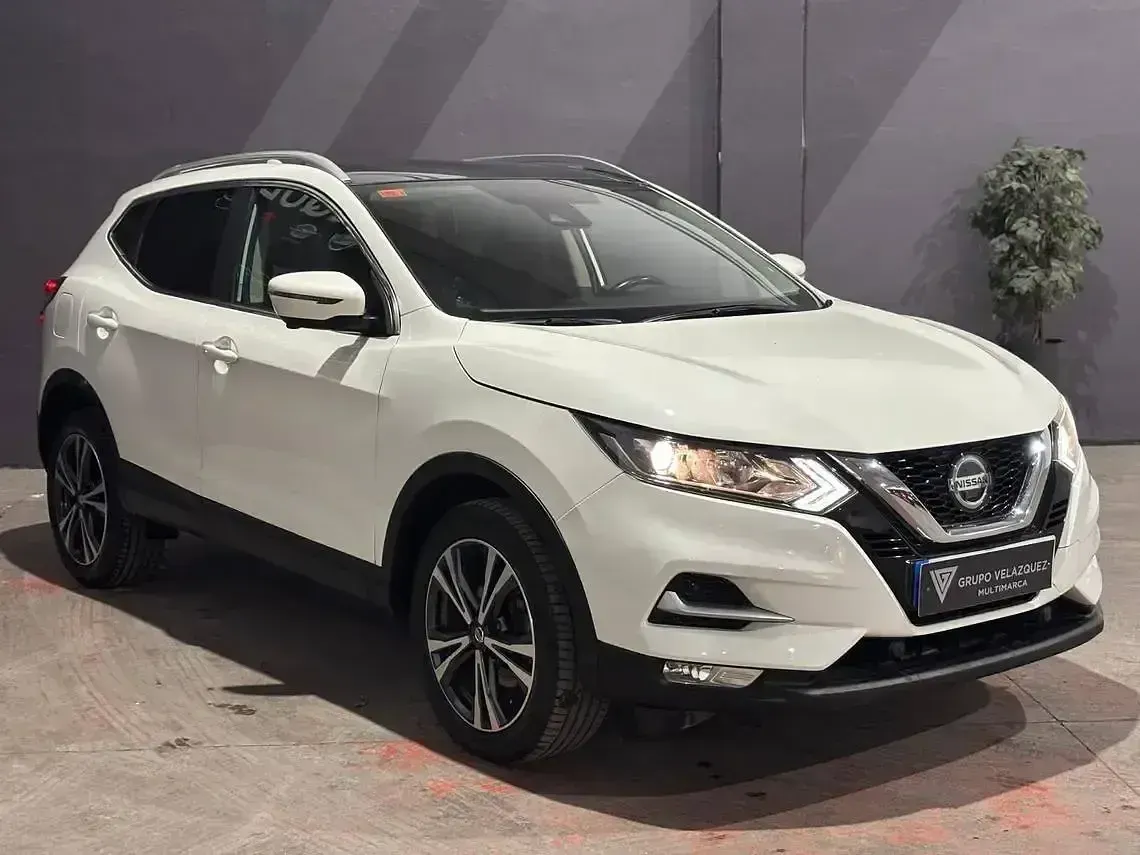 Usado Nissan Qashqai N-Connecta 140 CV (102 kW) 2020 Blanco SUV