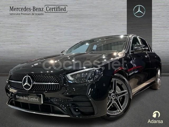Negro obsidiana Usado 2021 Mercedes E200 AMG line Berlina | 35.900 € (Precio justo) - Imagen 1/4