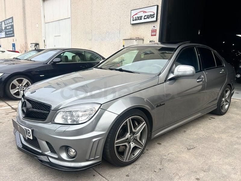 Usado Mercedes C63 AMG AMG 457 CV (336 kW) 2009 Gris / plata Berlina