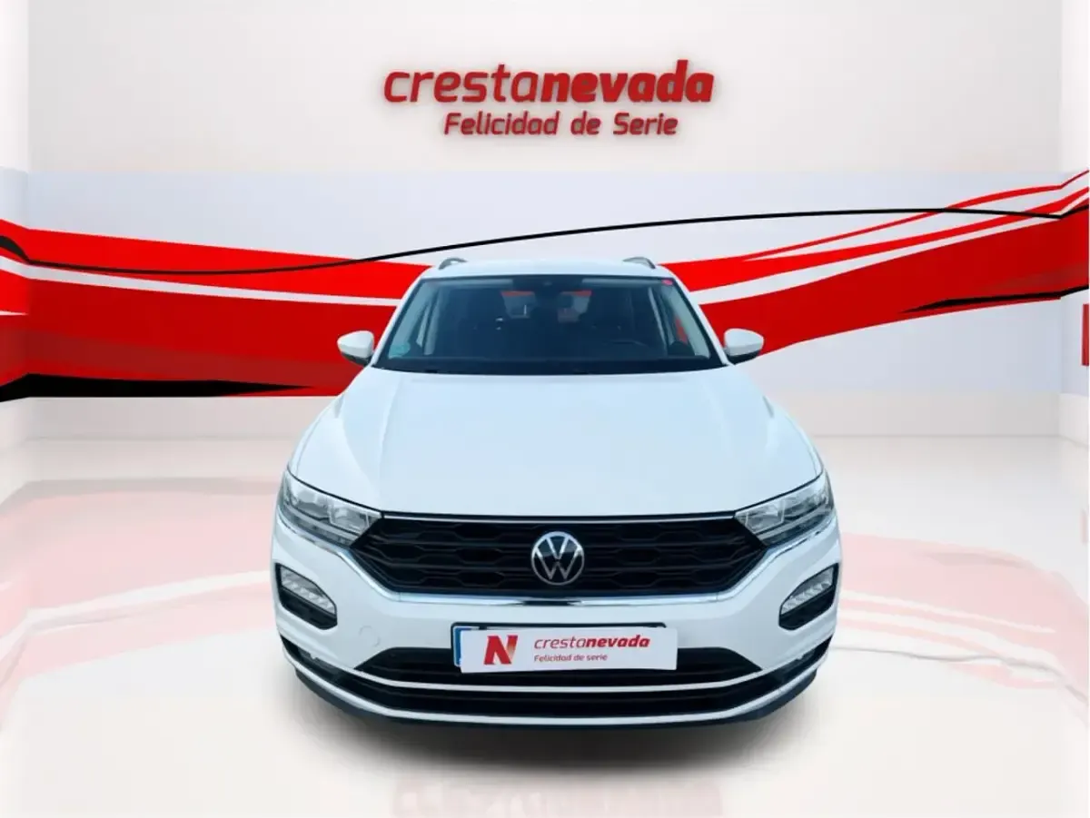 Usado VW T-Roc Advance 110 CV (80 kW) 2021 Blanco SUV