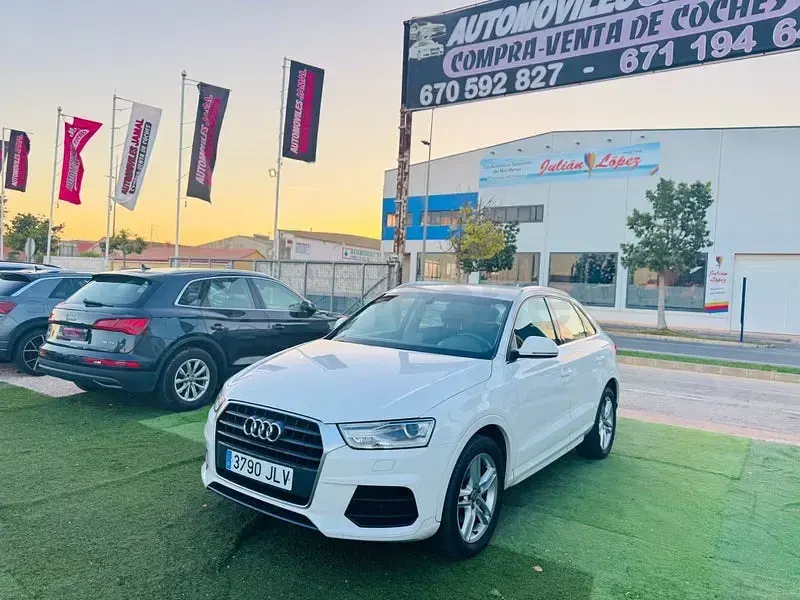 Usado Audi Q3 S-Line 150 CV (110 kW) 2016 Blanco SUV