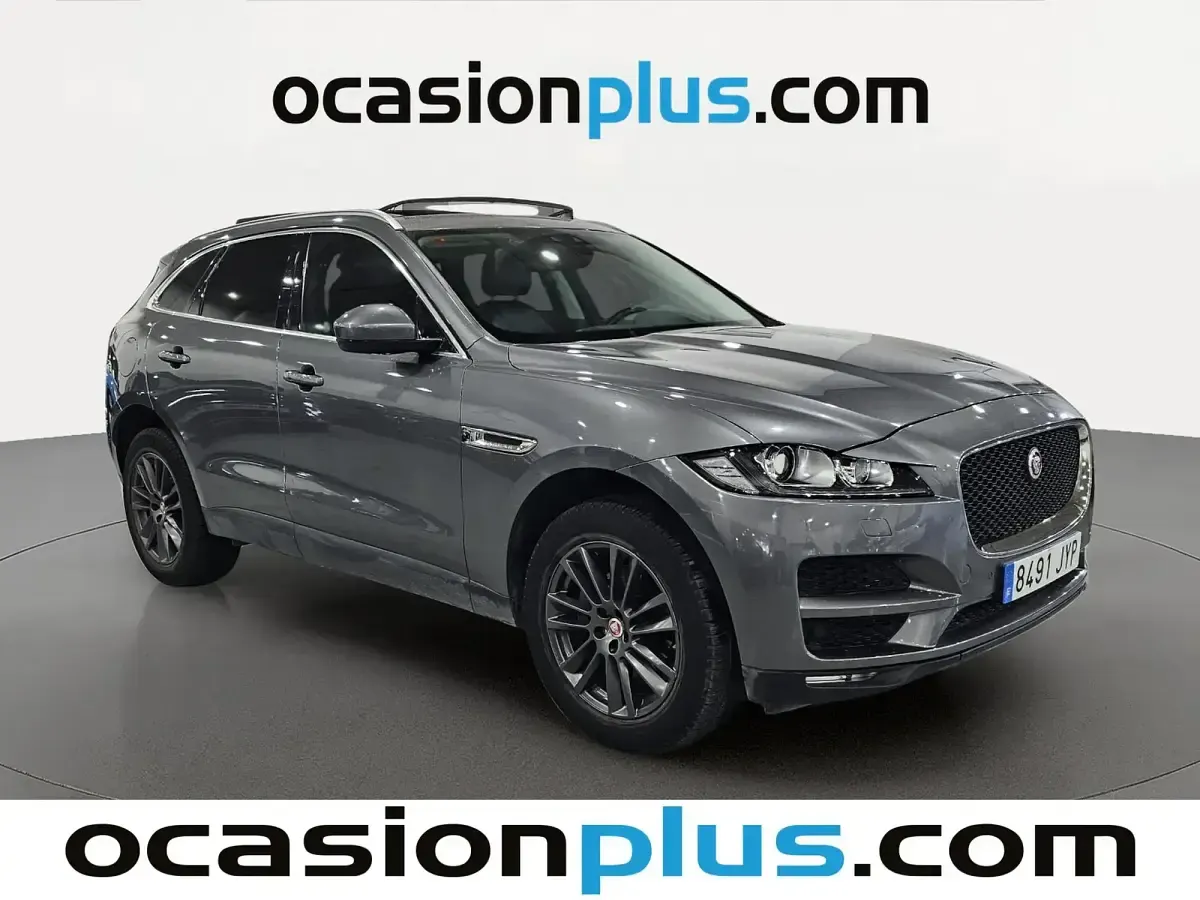 Usado Jaguar F-Pace Prestige 180 CV (132 kW) 2017 Gris SUV